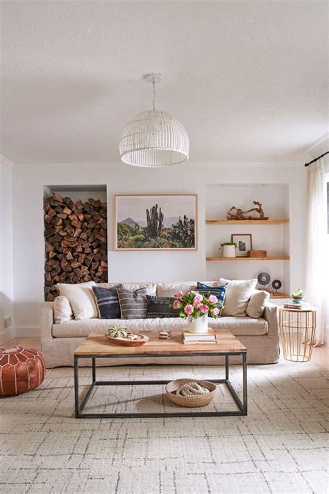 How to Create a Living Room with a Rustic Coffee Table Set Layout