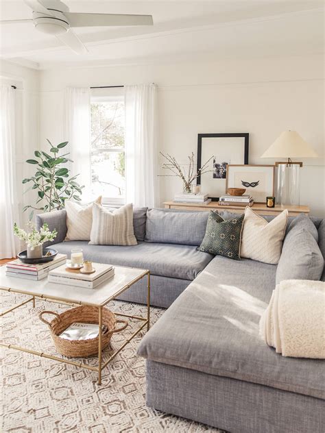 Living Room Decor Ideas with a Scandinavian Sofa