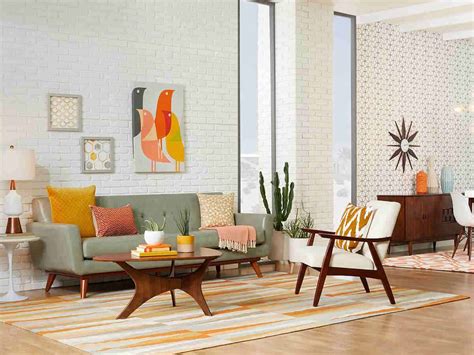 Mid-Century Modern Living Room Furniture Trends