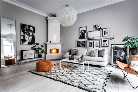 Scandinavian Living Room Design for a Bright Look